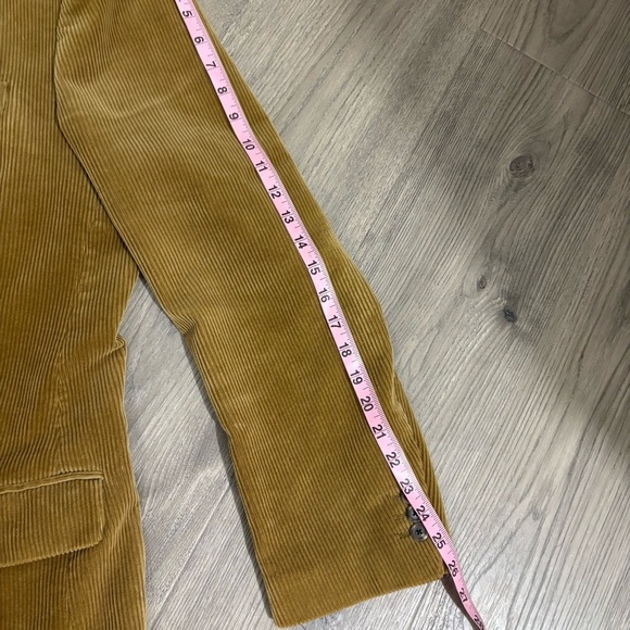 Vtg Polo Ralph Lauren Brown Corduroy Sport Coat Blazer Mens XL Preppy Cotton - Picture 8 of 16